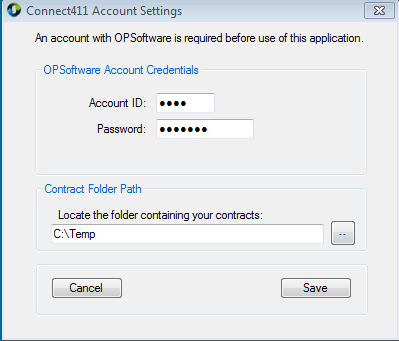 Connect411 Installation Screen Shot Connect411 Installation Screen Shot