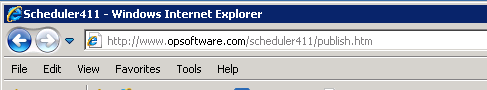 Scheduler411 Screen Shot Scheduler411 Screen Shot